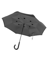 Parapluie  fermeture rversible noir