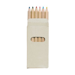 Crayons de couleur publicitaire personnalisable